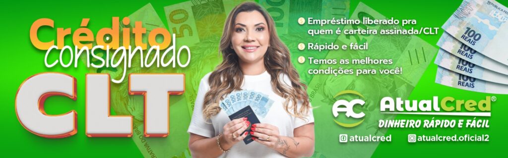 Empréstimo consignado CLT com desconto em folha na Atual Cred